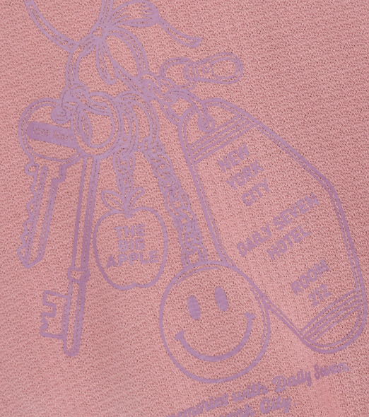Daily7 | T-Shirt longsleeve artwork lilas