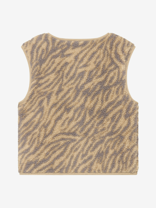 Daily7 | Teddy gilet animal ginger root