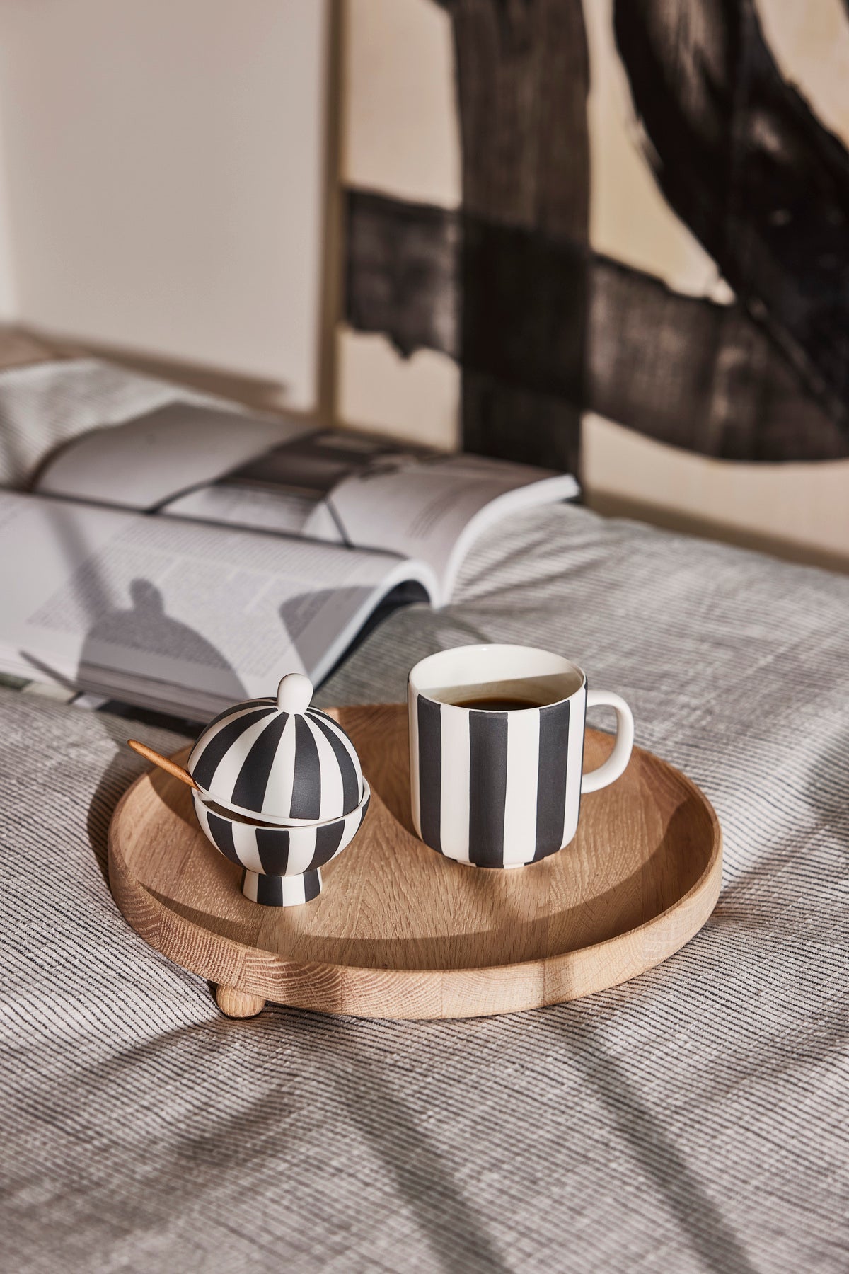 OYOY Living Inka Houten Schaal 30cm