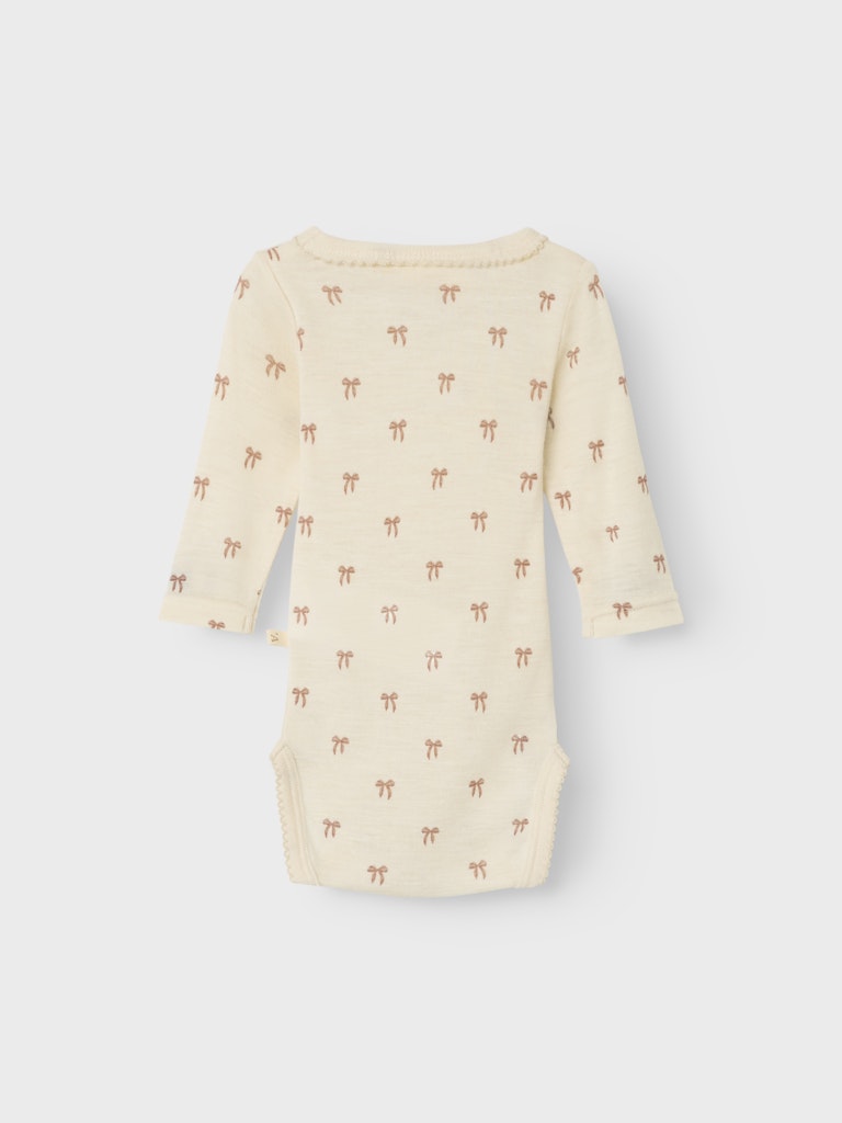 Lil Atelier | Strampler mit Nalu-Wollschleifen