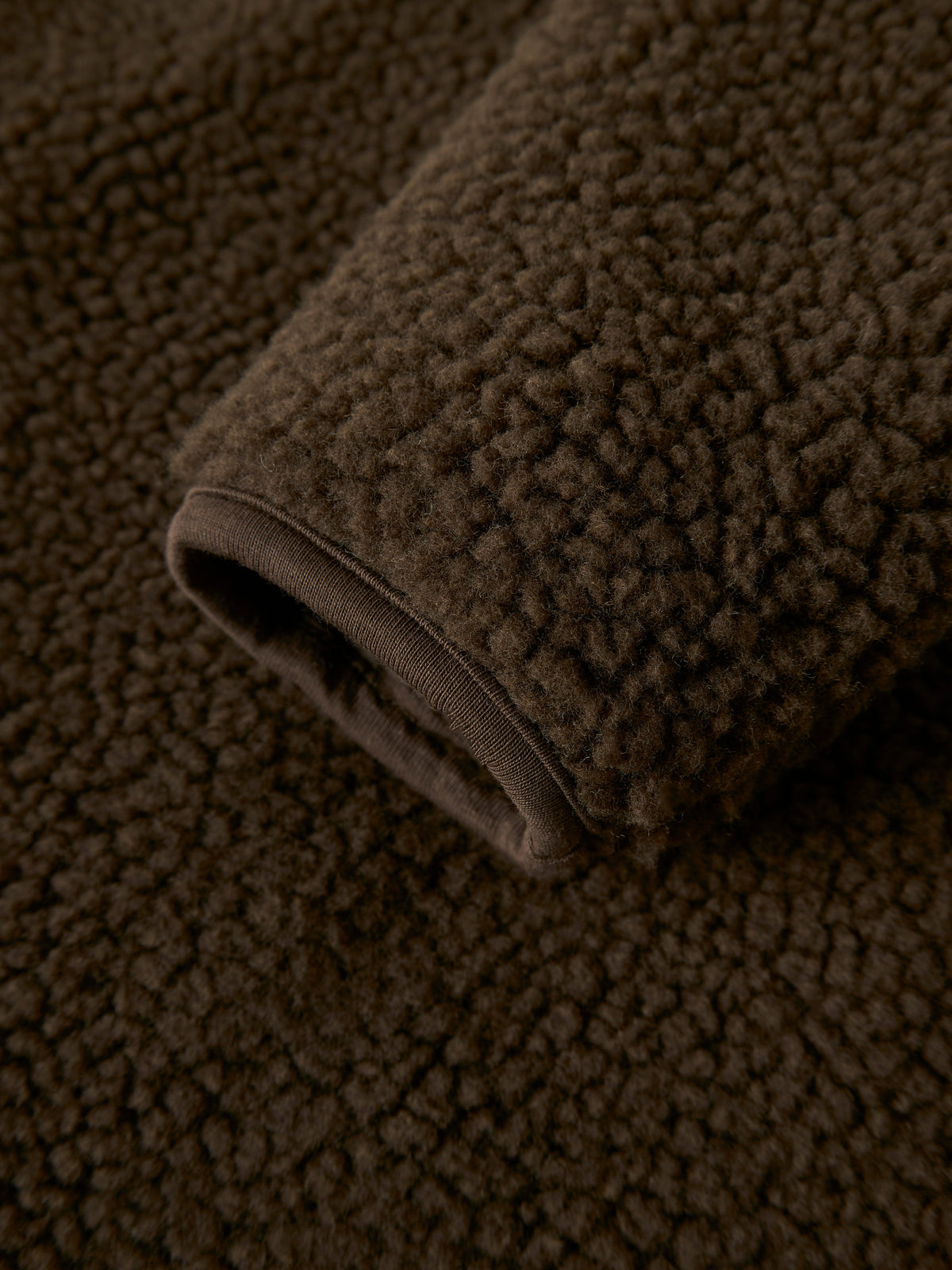 Lil Atelier | Jas Nalo Bia sherpa dark earth