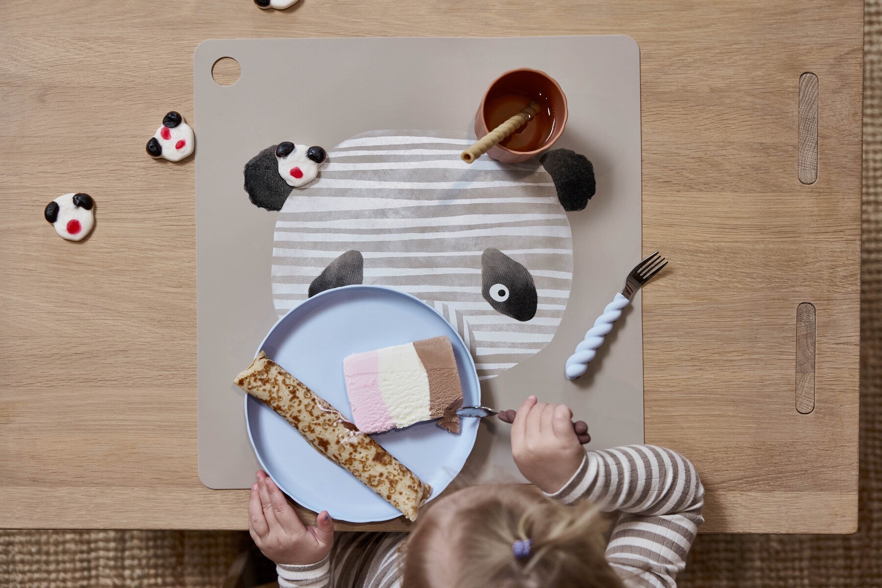 OYOY MINI Placemat Lun Lun Panda