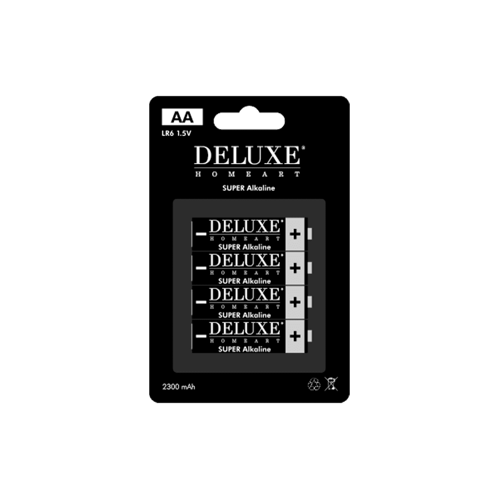 Deluxe Homeart | Batterijen AA (4st)