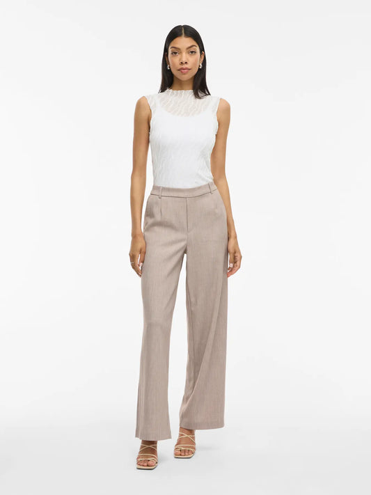 Villa | Varone Hose Naturmeliert