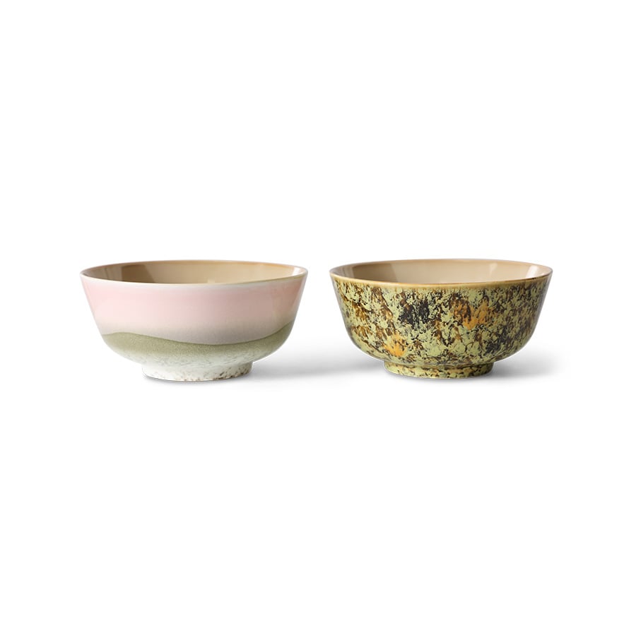 HK Living | 70's servies ramen bowl Fjord
