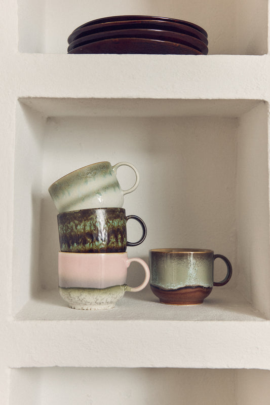 HK Living | 70's servies theekop XL Muse