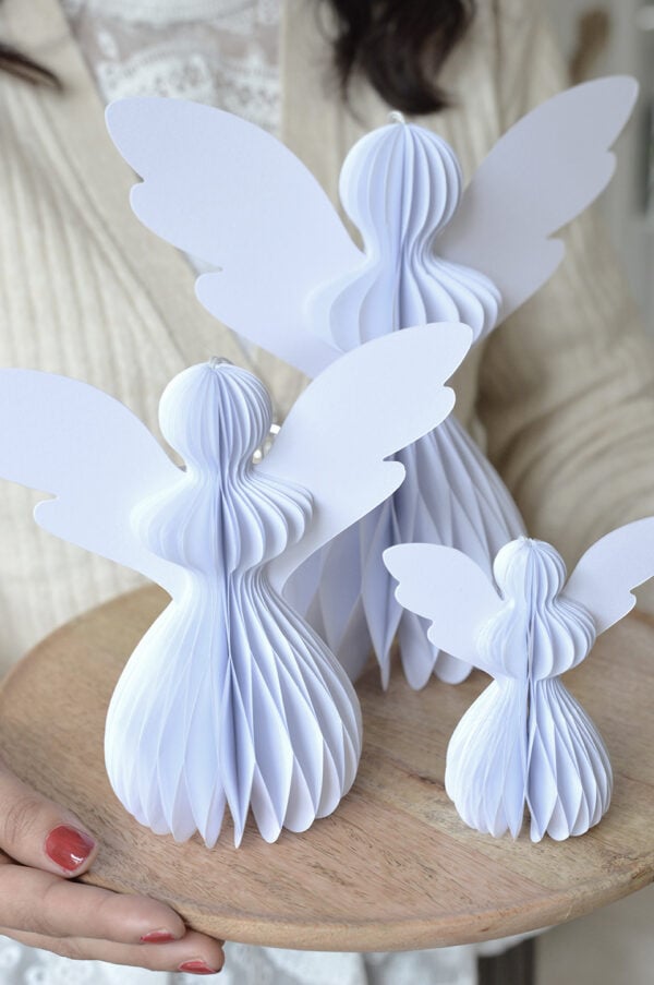 Delight Department | Papierengel weiß 16 cm