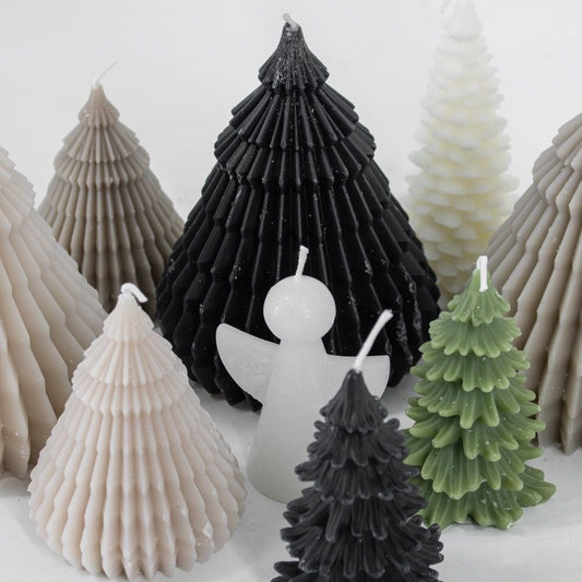 Selected by | Kaars boom zwart 10cm