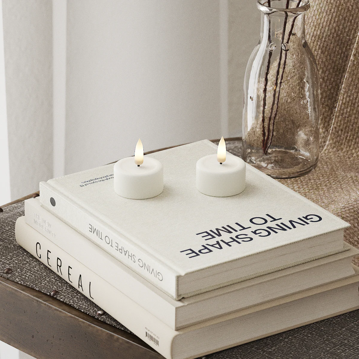 Deluxe Homeart | LED theelicht wit | 2stuks