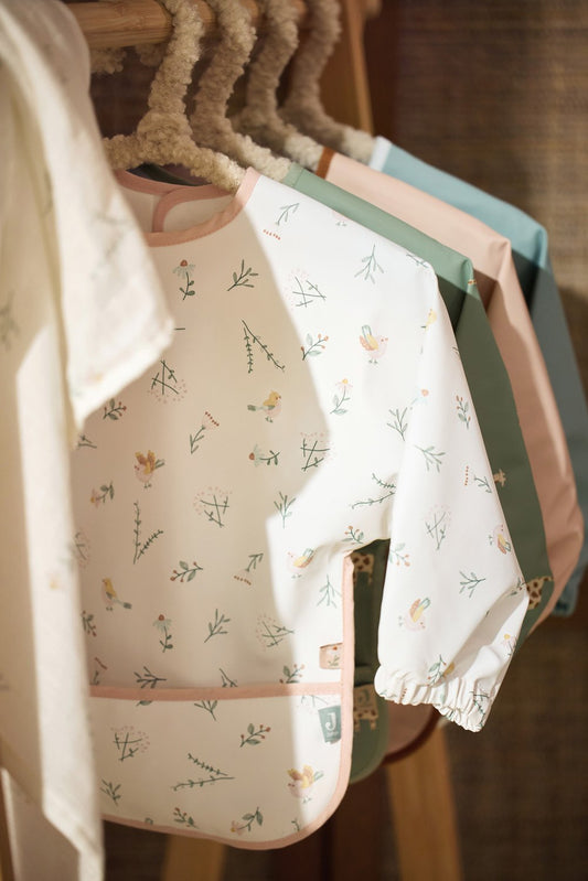 Jollein | Slab waterproof met mouw lovely birds