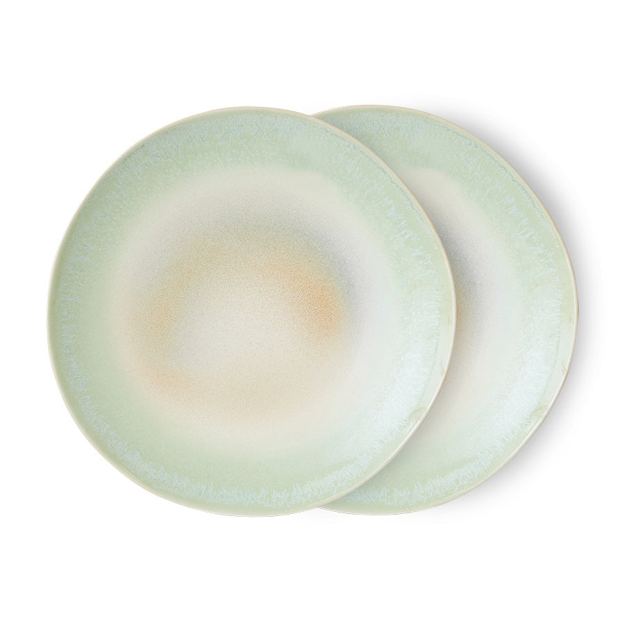 HK Living | 70's servies dinerbord Palms