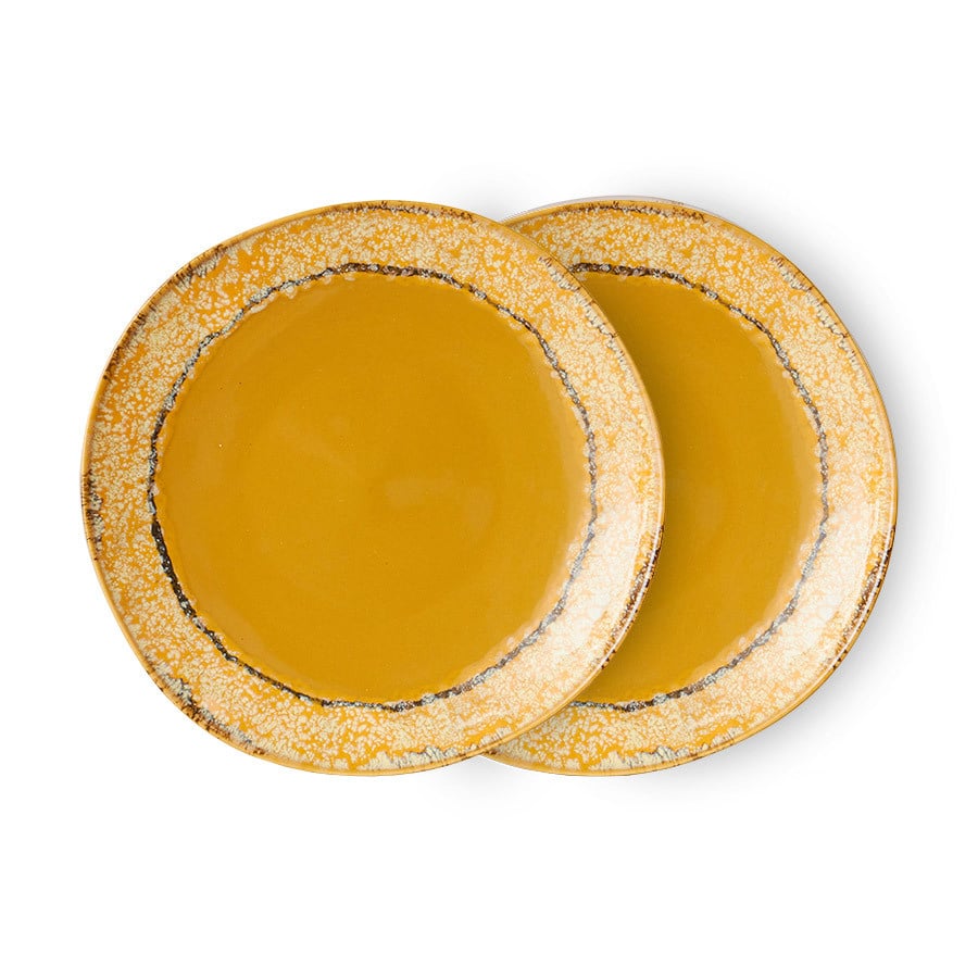 HK Living | 70's servies side plate Paradise