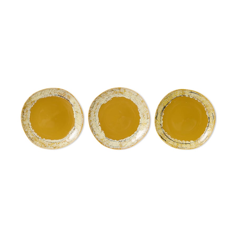 HK Living | 70's servies side plate Paradise