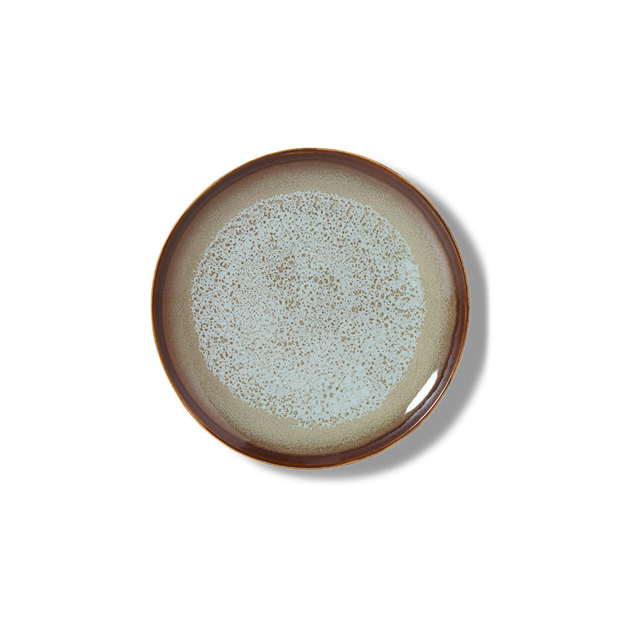 HK Living | 70's servies dessertbord Contrast