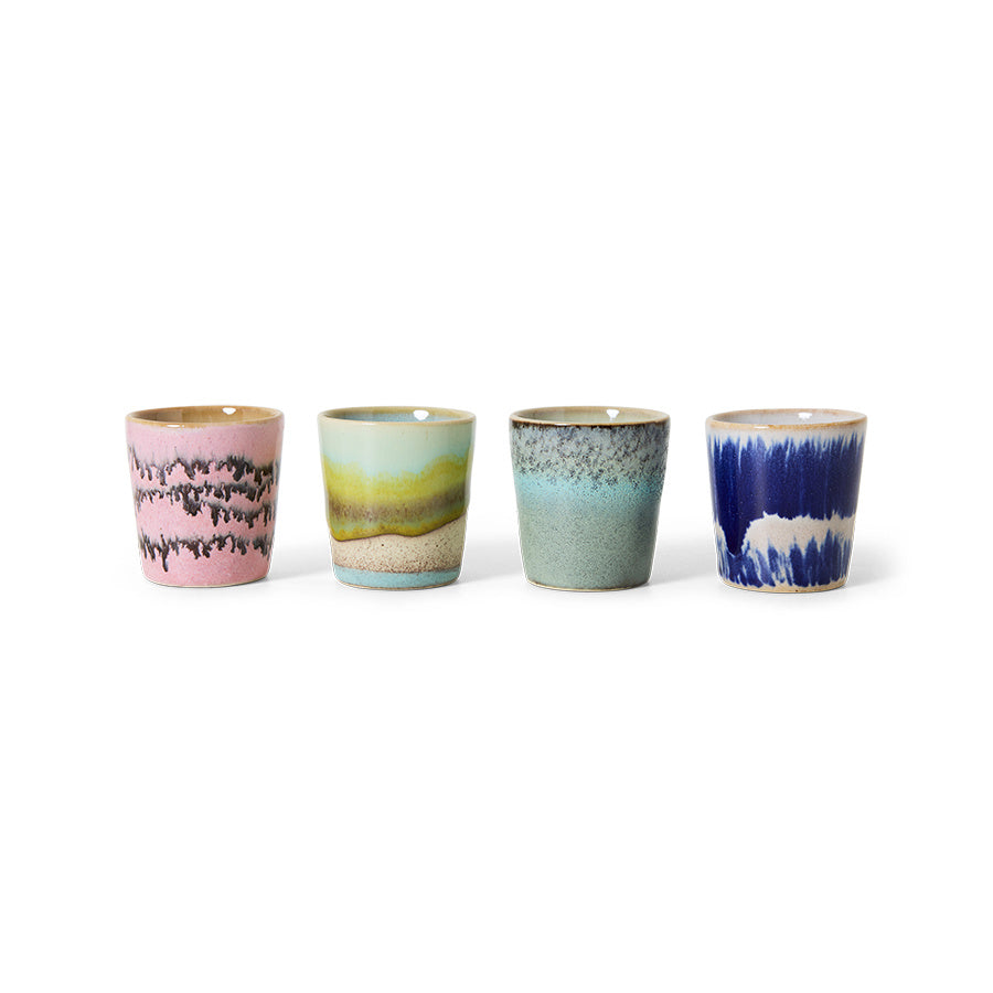 HK Living | 70's servies Eierdopjes Vibrance