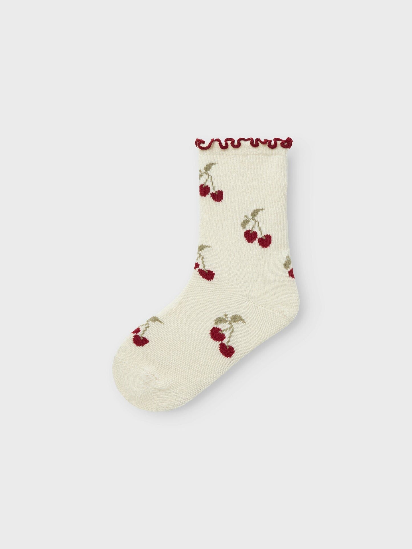 Lil Atelier | Socken Kirschen Turteltaube