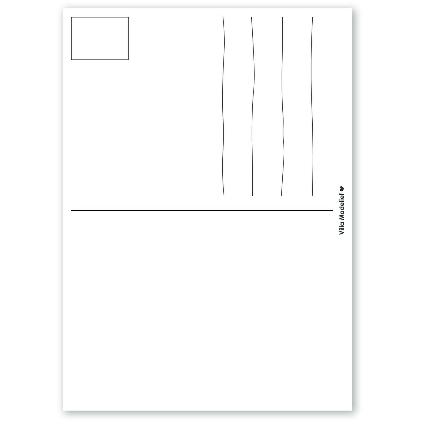 Villa Madelief | Kaart happy birthday