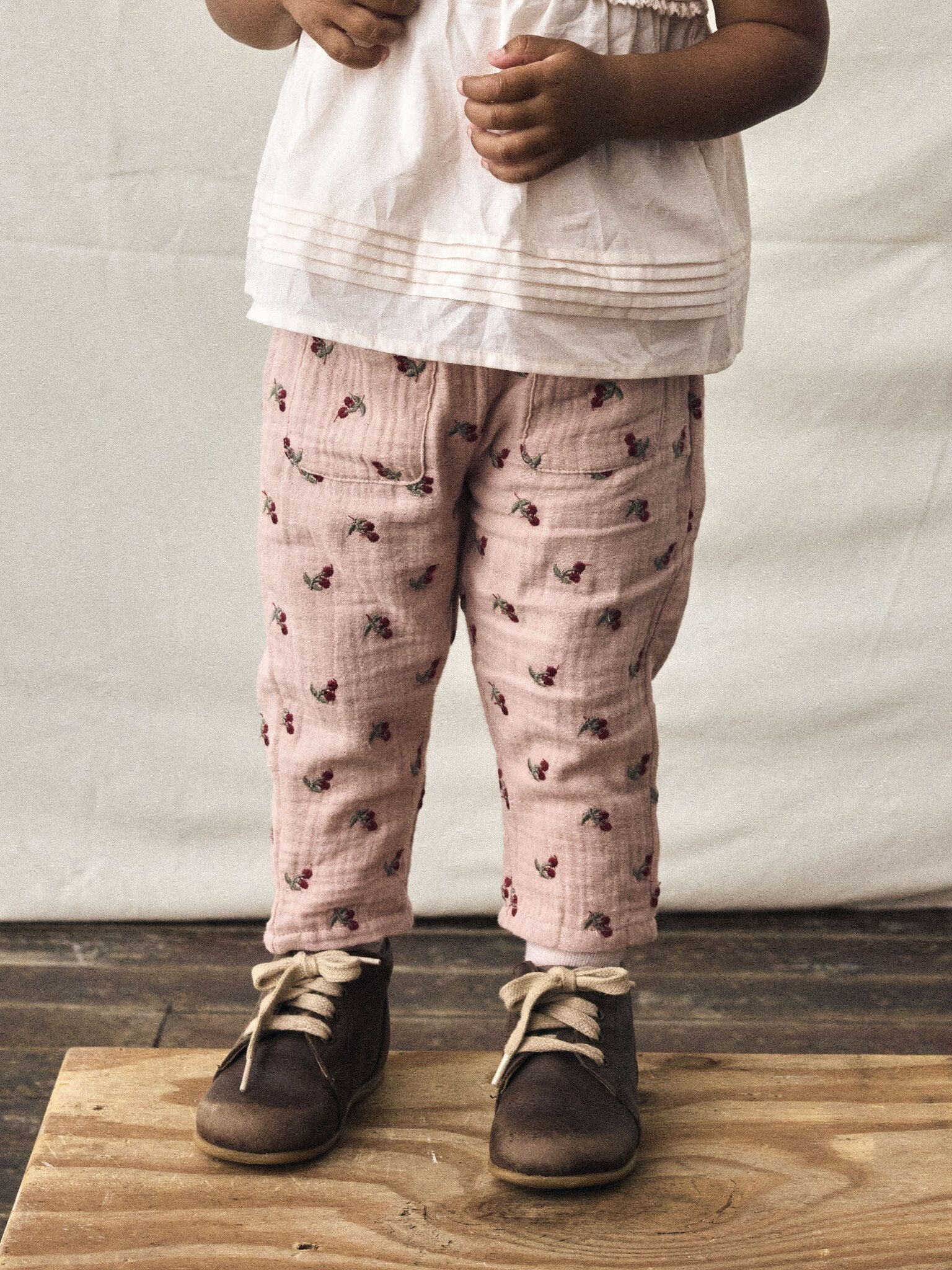Lil Atelier | Hose Koala, nebliges Rosa