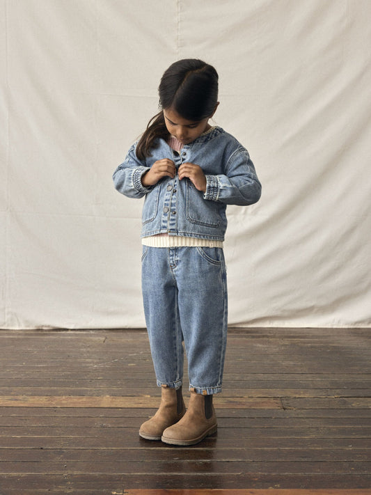 Lil Atelier | Jeans loose Karole medium blue