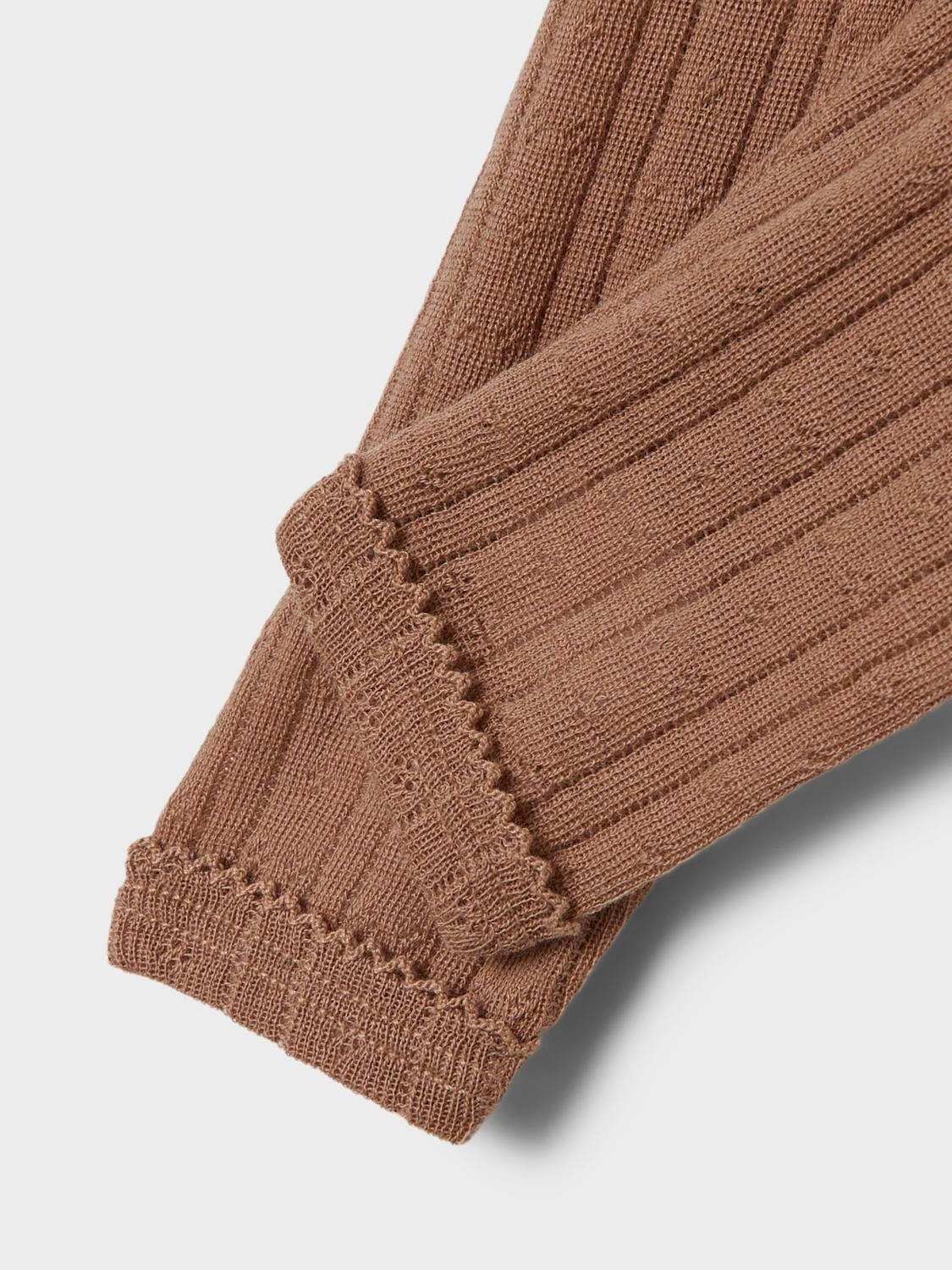 Lil Atelier | Wollleggings Naima mit Biberfell
