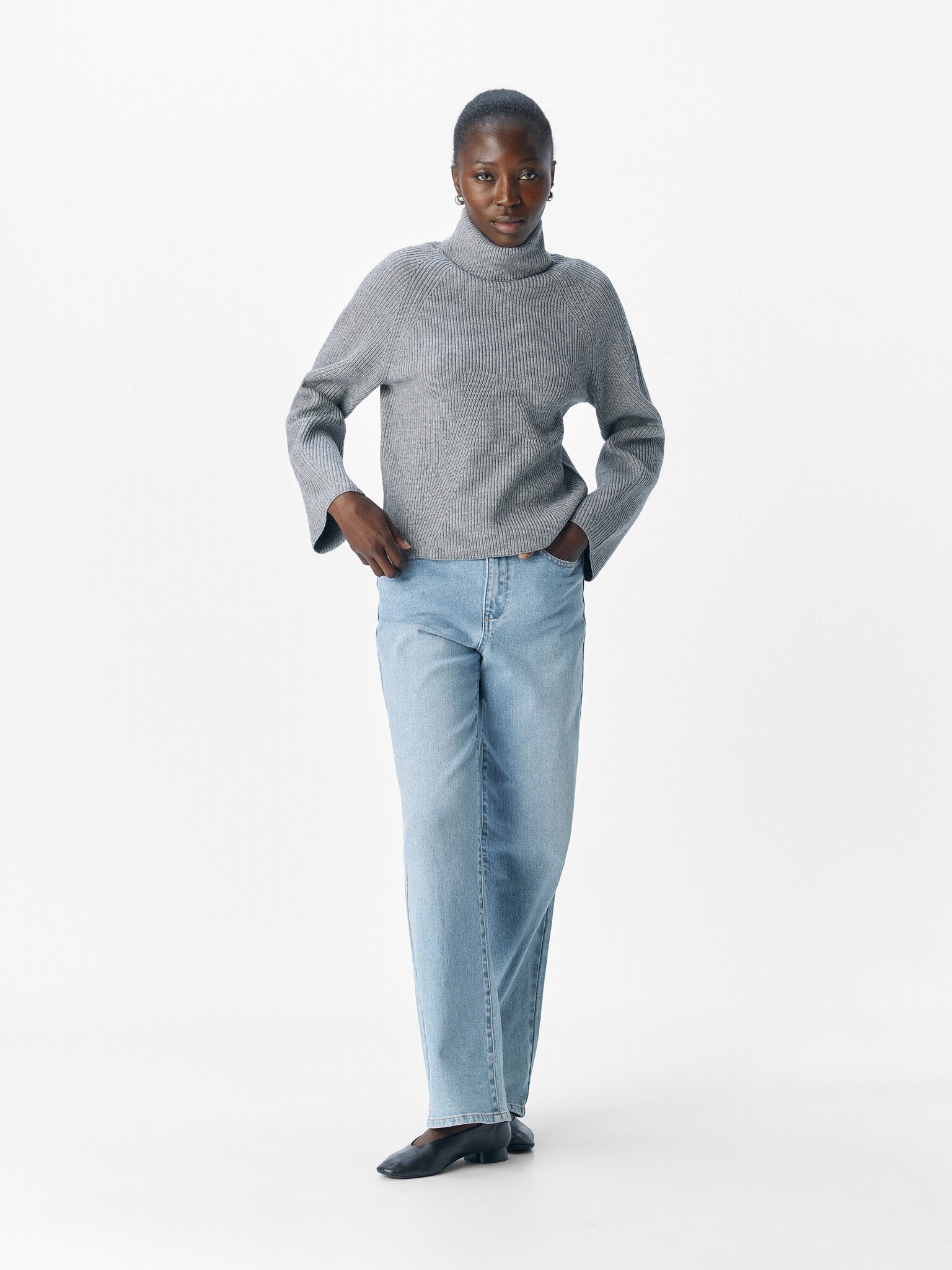 Objekt | Pullover Viola grau meliert NOOS