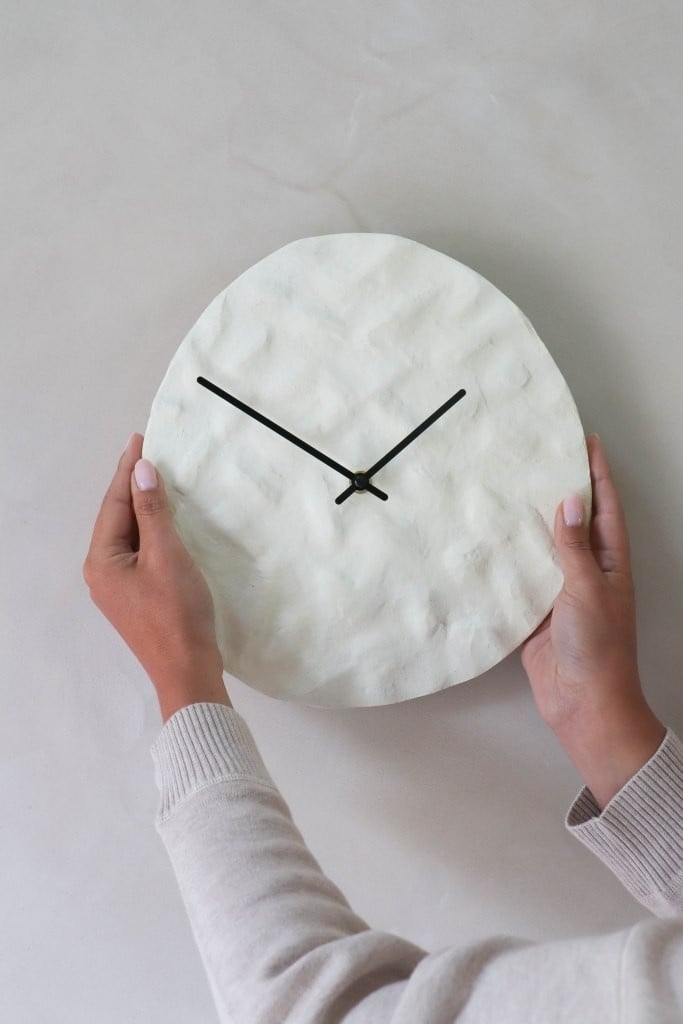 Leeff | Wanduhr Charlie White