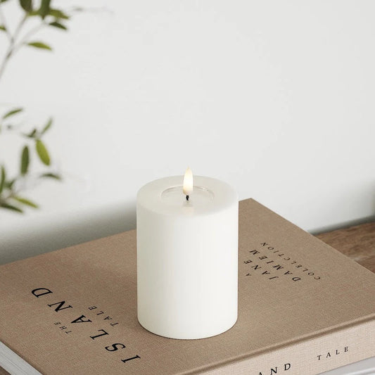 Deluxe Homeart | LED Kaars wit 7.5x10cm