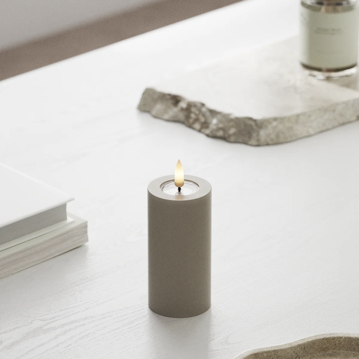 Deluxe Homeart | LED Kaars sand 5x10cm
