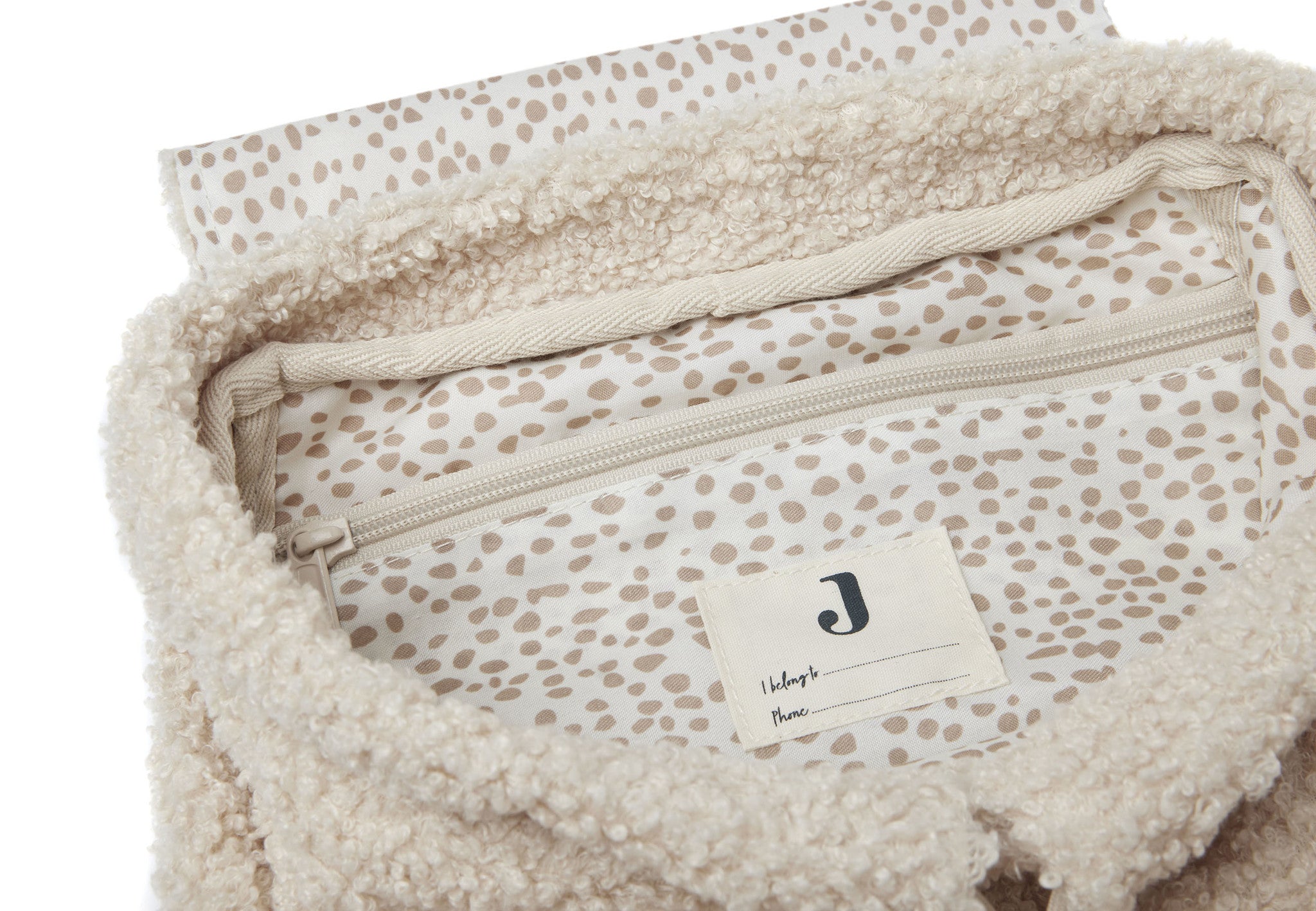 Jollein | Rucksack Bouclé natur