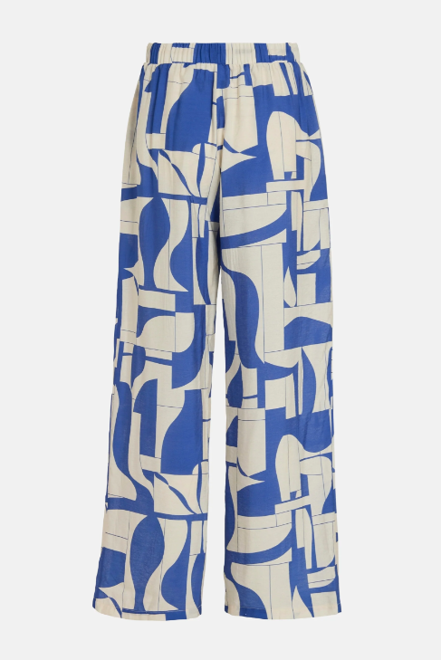 Vila | Broek Sasja birch/blue
