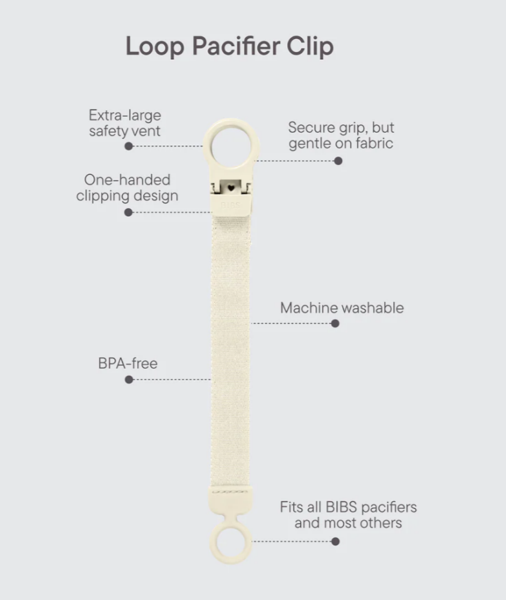 Bibs | Speenkoord Loop ivory