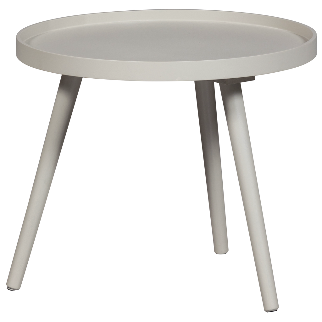 Woood | Bijzettafel Mesa M antique beige 45cm