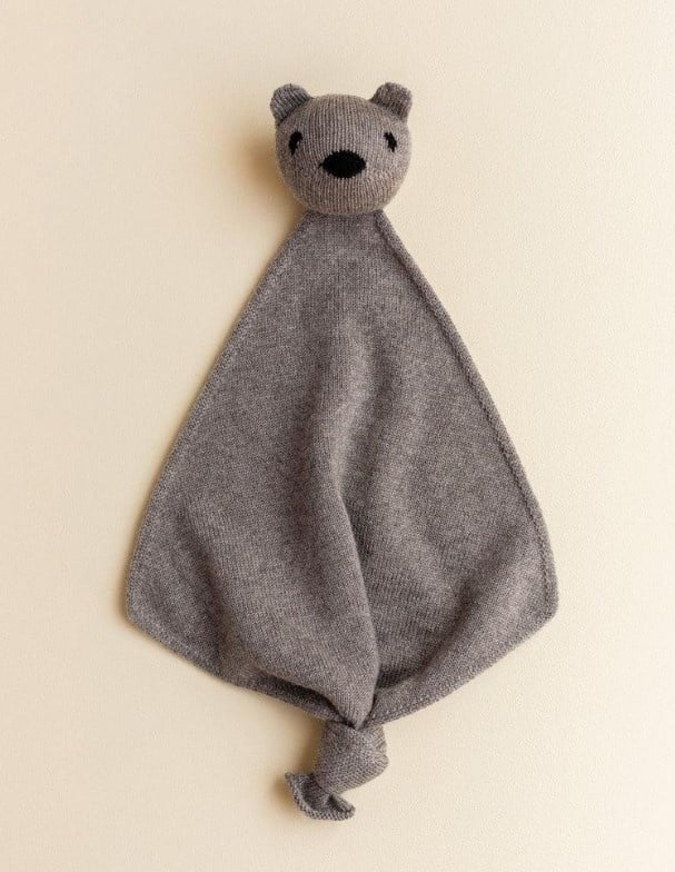 Hvid | Kuscheltuch Teddy Tokki Otter