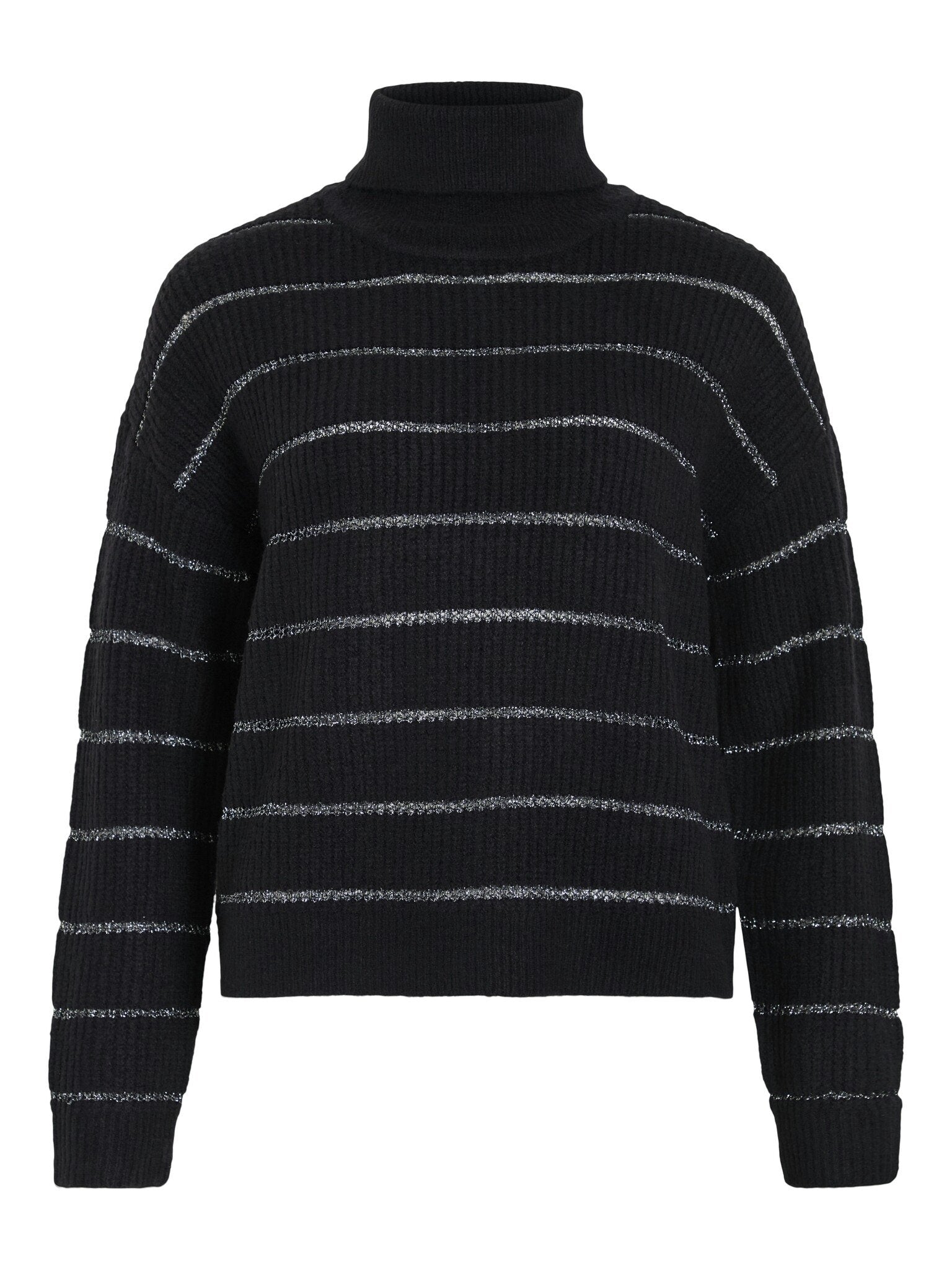 Villa | Rollkragenpullover Zaza schwarze Schönheit