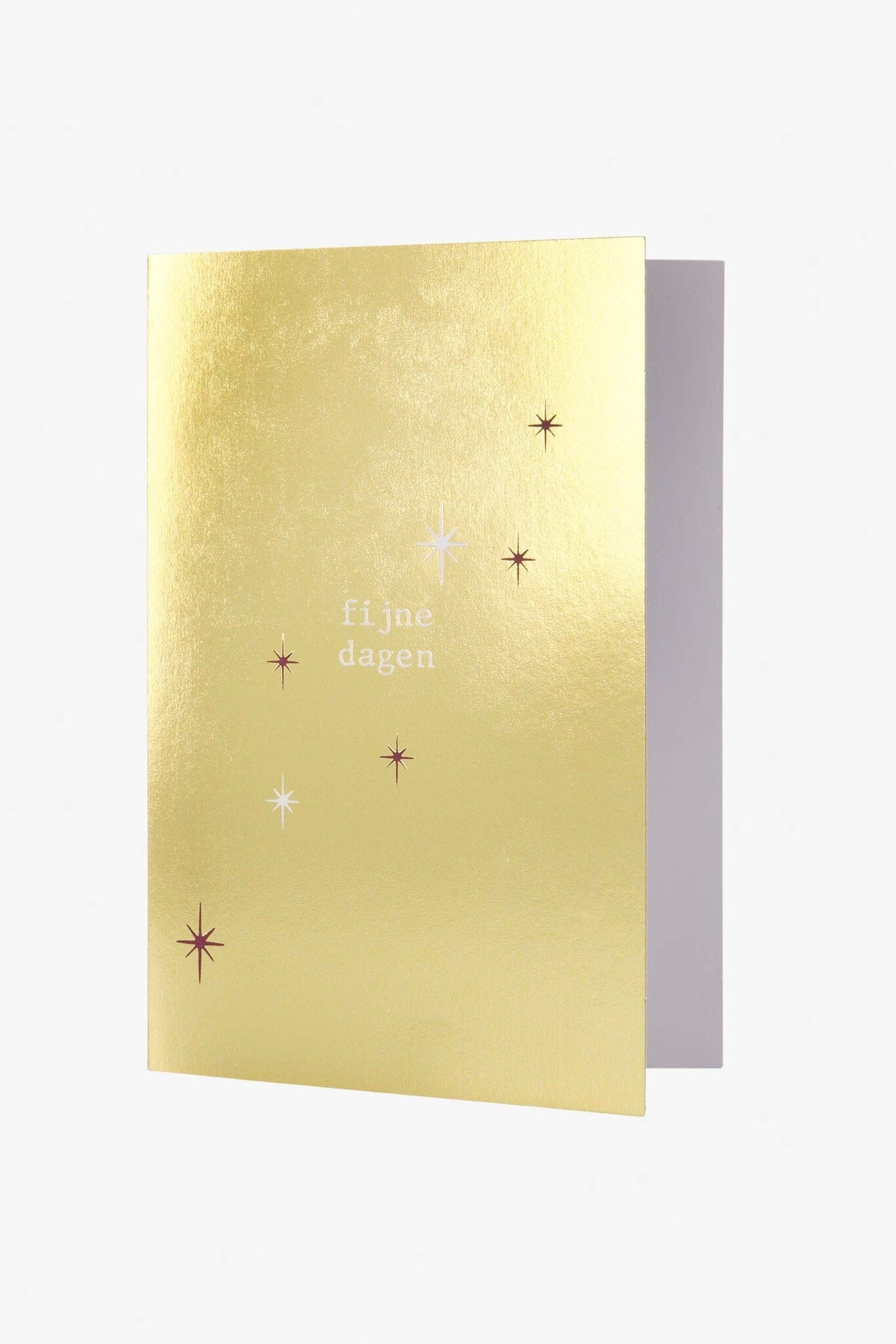 Zusss | Grußkarte mit goldenem Umschlag: Frohe Feiertage!