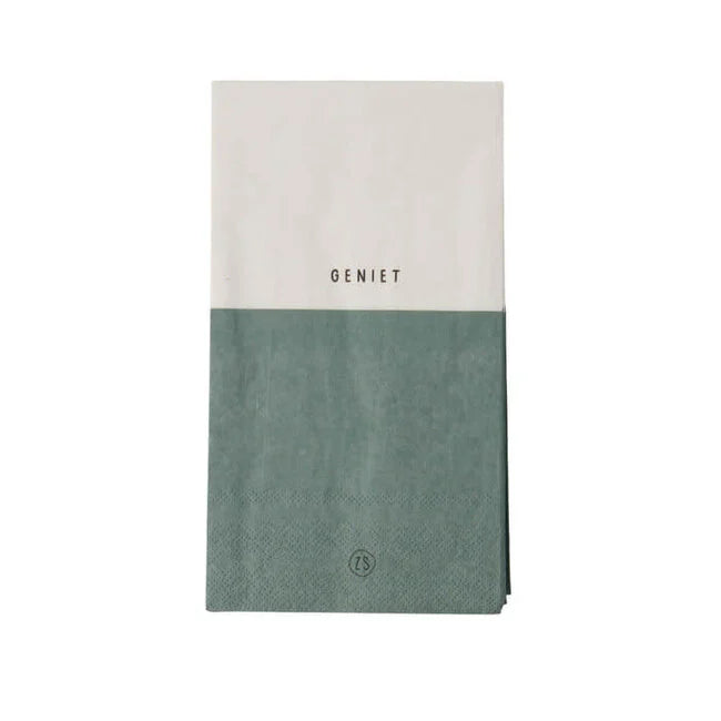 Zusss | Servetten Geniet 11x20cm