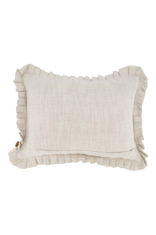 Zusss | Kussen cest la vie 35x25cm peper en zout