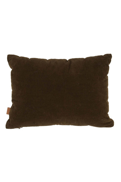 Zusss | Kissen Cord Love 35x25cm braun