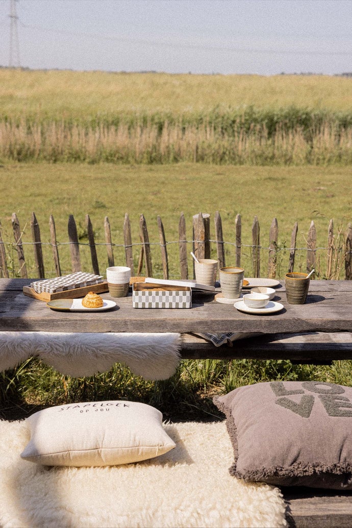 Zusss | Samt-Liebeskissen 45x45cm dunkelgrün