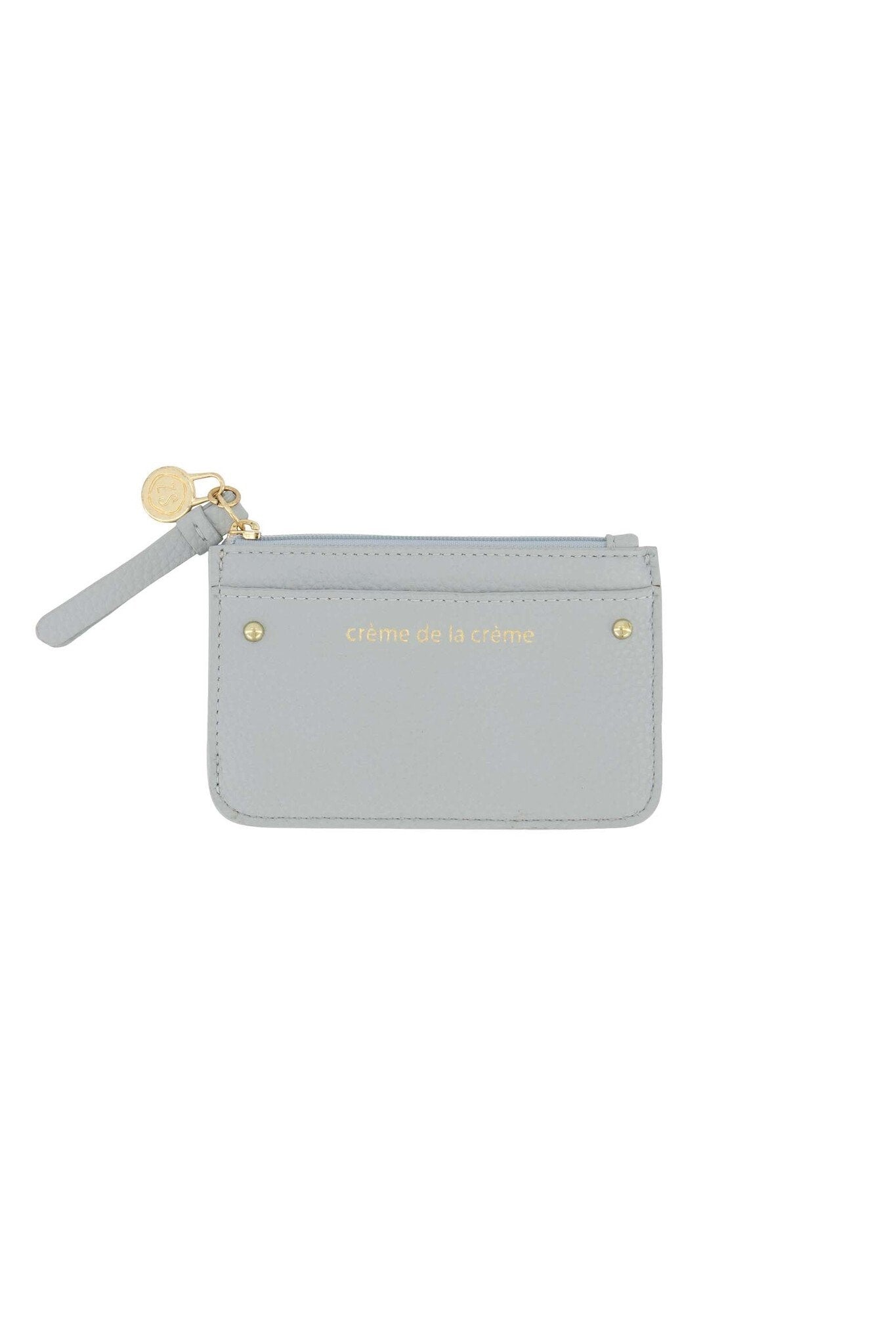 Zusss | Passhülle aus vegetarischem Leder, grau-blau 