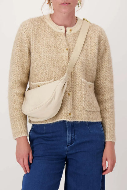 Zusss | Fanny pack nylon beige