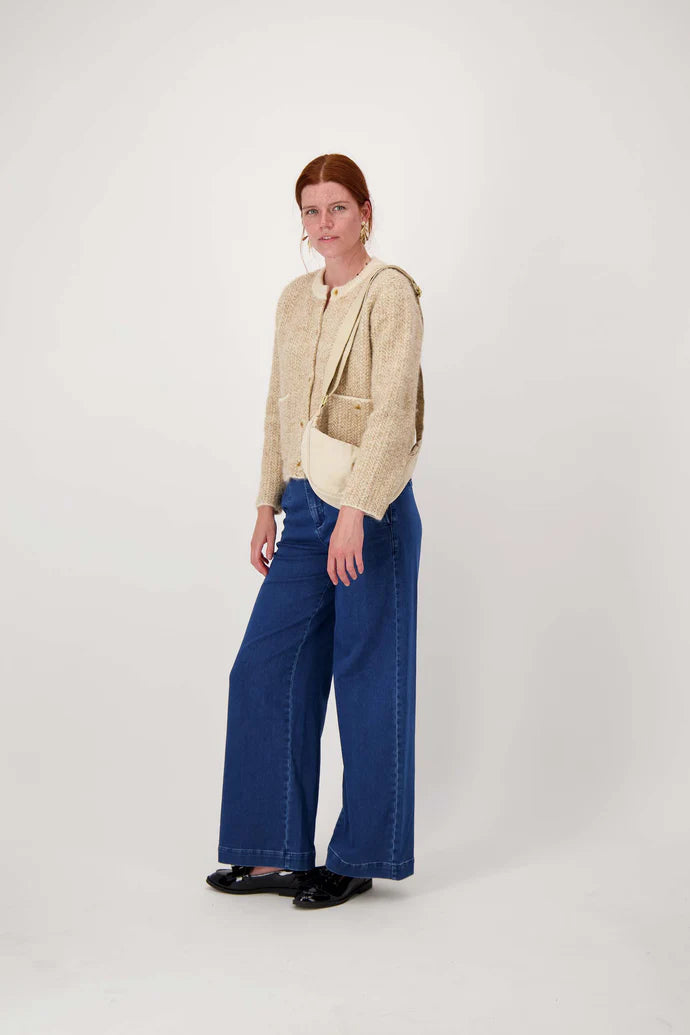 Zusss | Fanny pack nylon beige