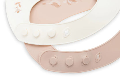 Jollein | Silikonplatte „Hübsche Vögel“, 2er-Pack