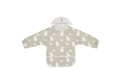 Jollein | Wasserdichte Latzhose mit Ärmeln in Miffy&amp;Snuffy Olivgrün