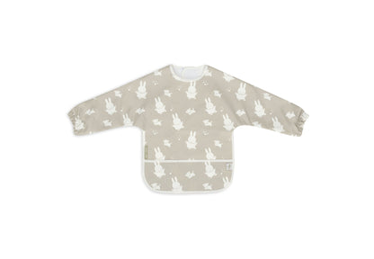 Jollein | Wasserdichte Latzhose mit Ärmeln in Miffy&amp;Snuffy Olivgrün