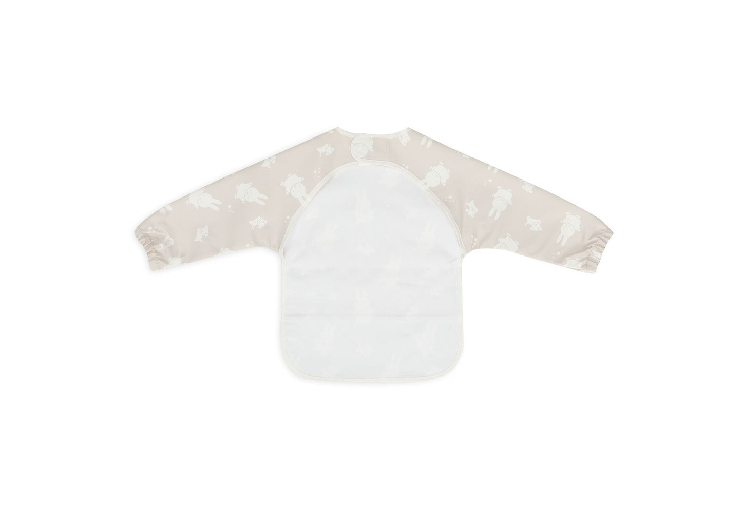 Jollein | Slab waterproof met mouw miffy & snuffy nougat