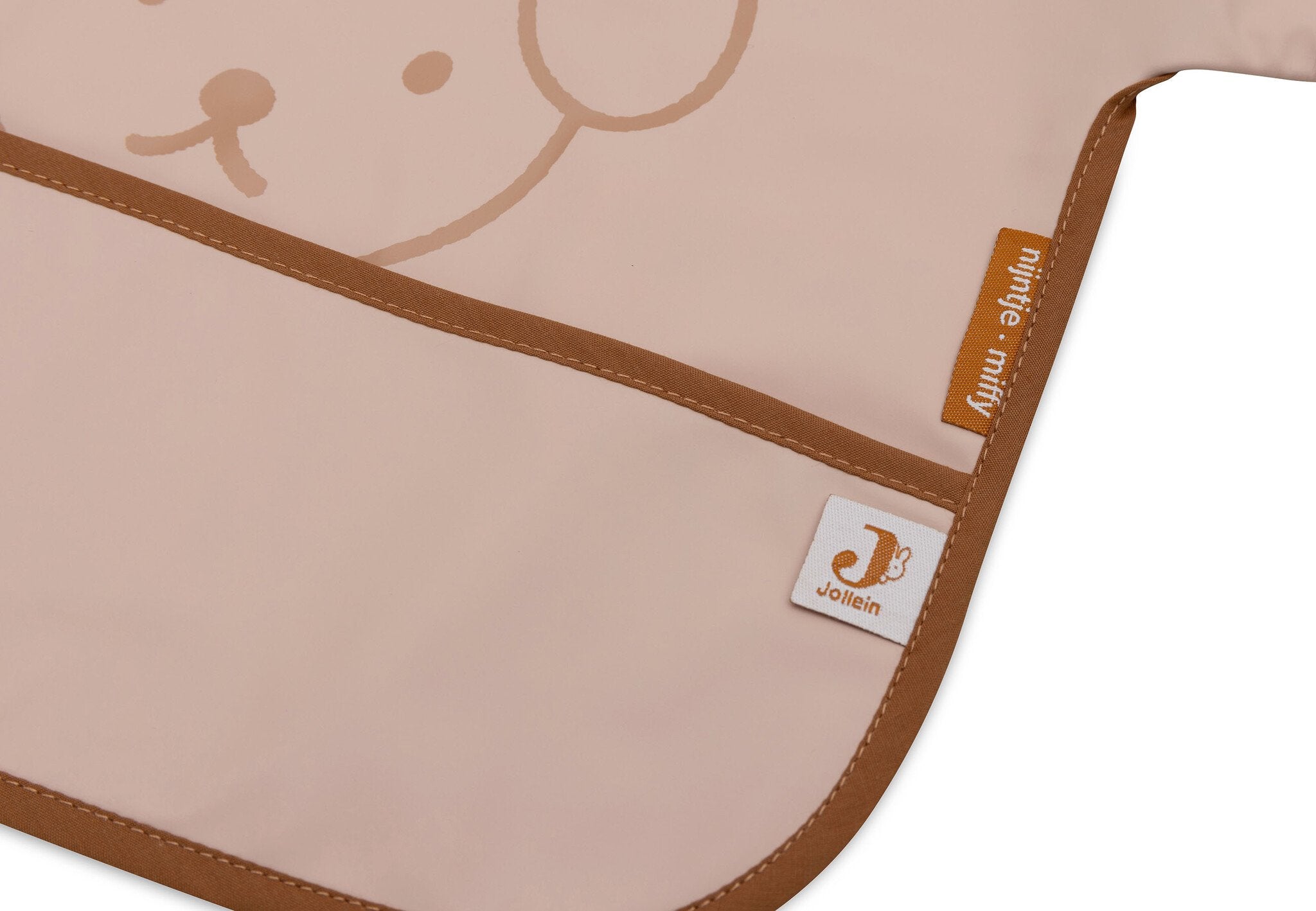 Jollein | Wasserdichte Latzhose mit Ärmeln, Miffy Peekaboo Wildrose