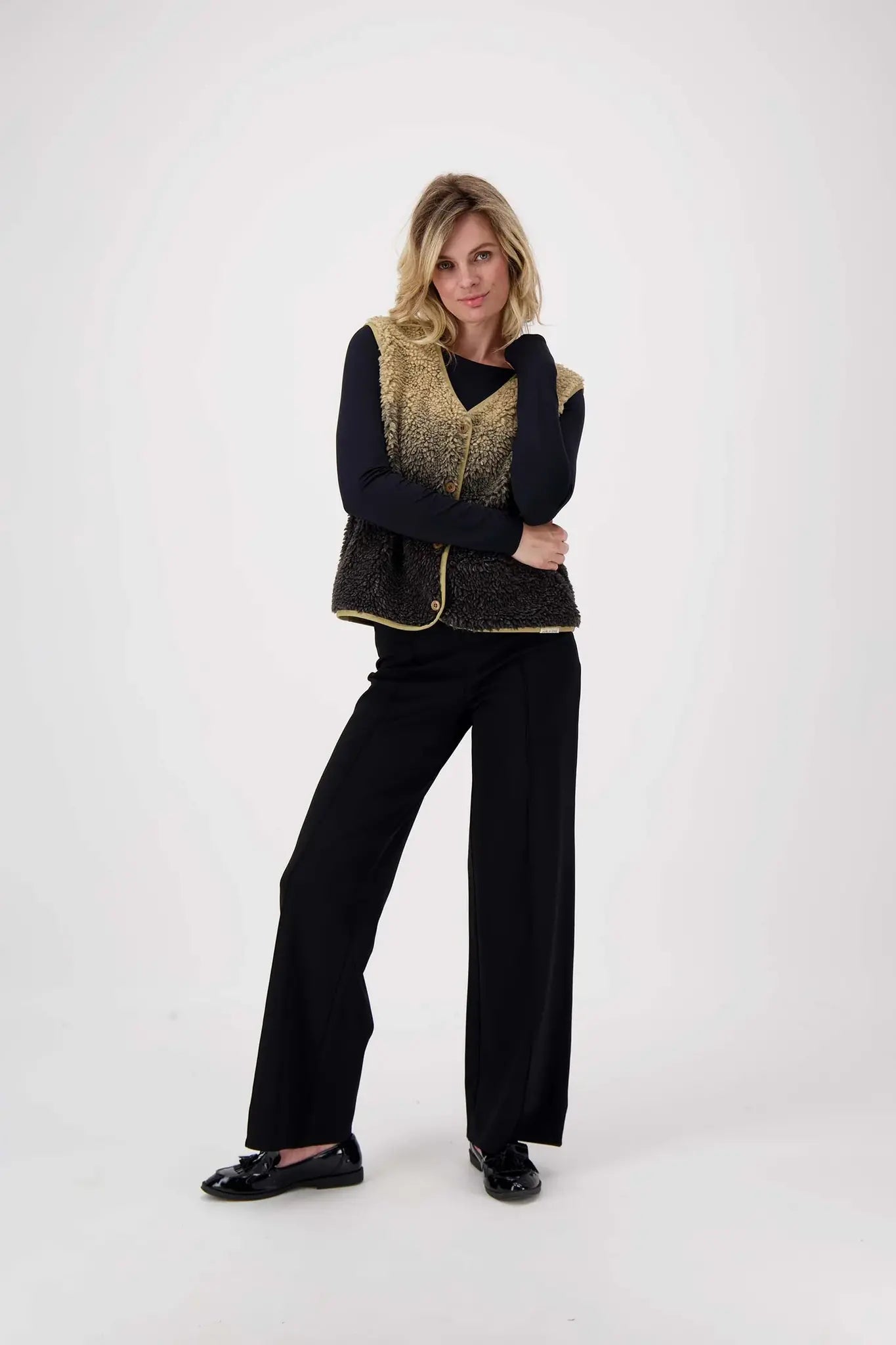 Zusss | Hose mit schwarzer Naht