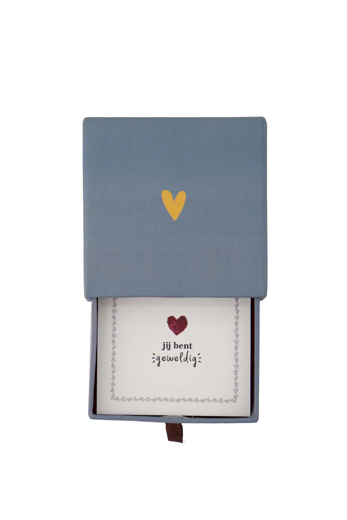 Zusss | Herzarmband in Schiebebox – Niedlich