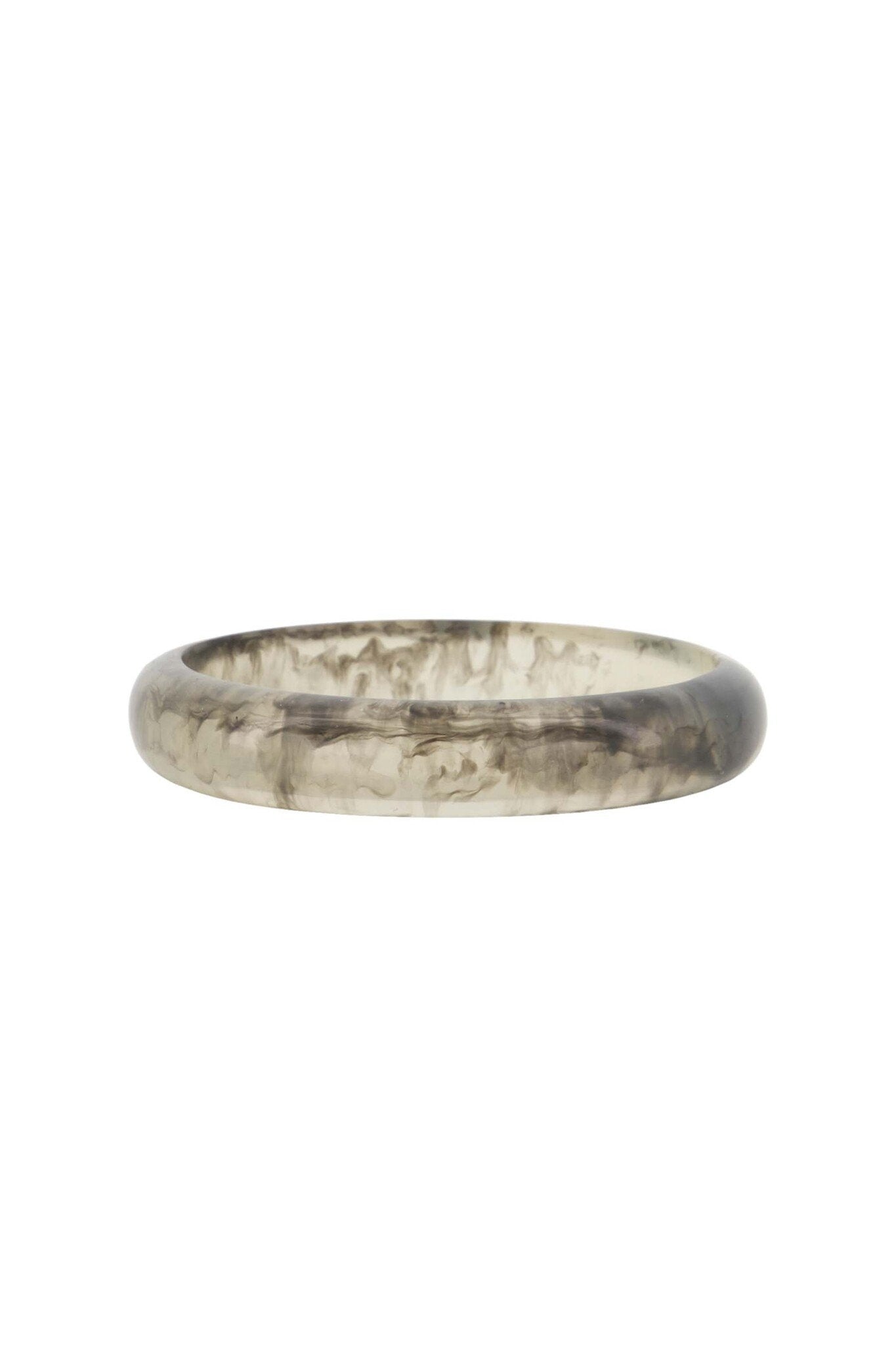 Zusss | Armbänder aus Kunstharz, 2er-Set, beige